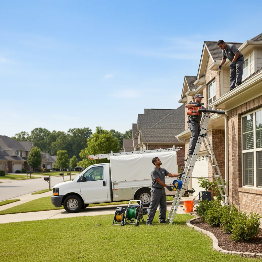 Home Gutter Service in New Vienna, OH near me